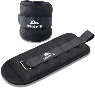 Verstelbare enkelgewichten voor krachttraining, fitness, joggen en dansen - 5.4 kg paar met verstelbare riem