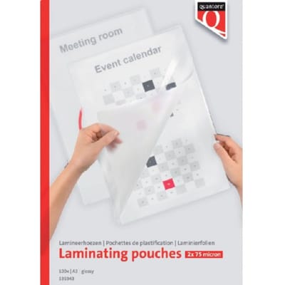 Lamineerhoes Quantore A3 2x75micron 100 stuks