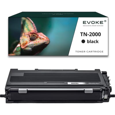Evoke Compatibele Toner voor Brother Tn2000 Tn-2000 Zwart 2500 Pagina's Hl-2030 Hl-2032 Hl-2035 Hl-2040 Hl-2070N Dcp7010