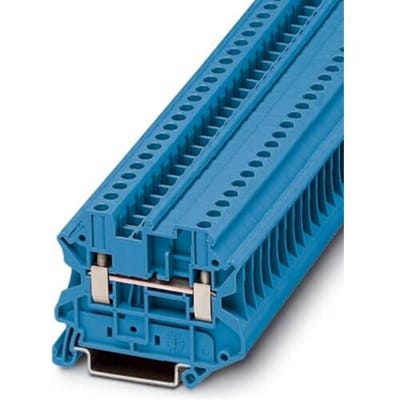 Phoenix Contact 3046197 Doorgangsserieklem 6.2 mm Schroeven Blauw 50 stuk(s)