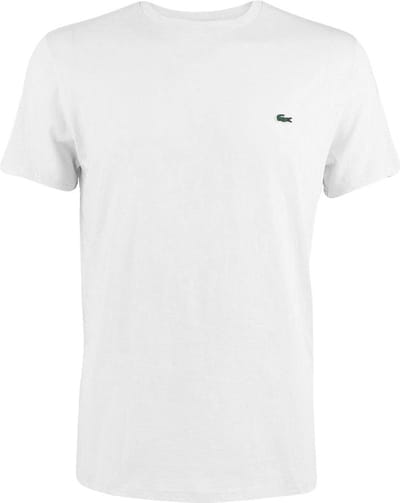 Lacoste Heren T-shirt - White - Maat 5XL