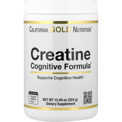 California Gold Nutrition, Creatine Cognitive Formula™, 354g(12,49 oz)