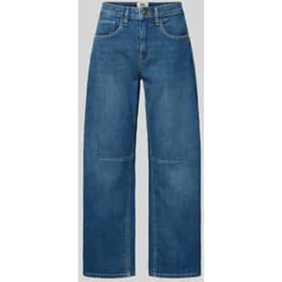 Loose fit jeans van pure katoenmix model 'Ohio Barrel'