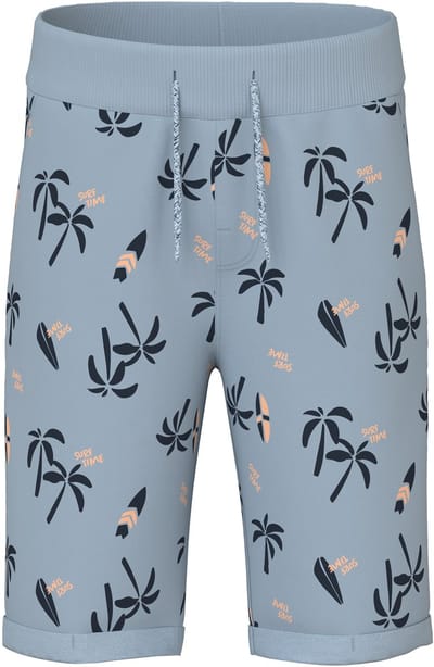 NAME IT - NKMVERMO AOP LONG SWE SHORTS UNB - Jongens - Bermuda shorts