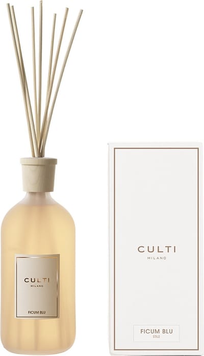 Culti Stile Classic Fiqum Geurstokjes Milano Classic Ficum Blu Diffuser 1000ml