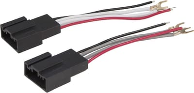 AUDIO SYSTEM HIGH-ADAPTER-KABEL voor BMW E + F-modellen (paar)
