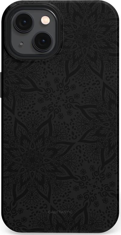 Casetastic Hoesje Geschikt voor Apple iPhone 13 Magsafe - Stijlvolle Beschermende Duo-layer Case - Mandala stijl