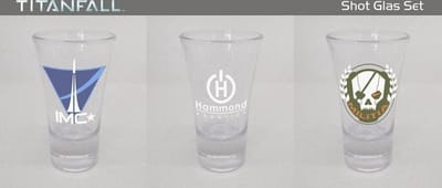 Titanfall Shotglasses Set of 3