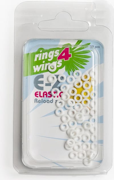Plastic ringen geschikt voor E-Z ringpistool - Wit - Vogelringen - Benodigdheden - Overig - Lori