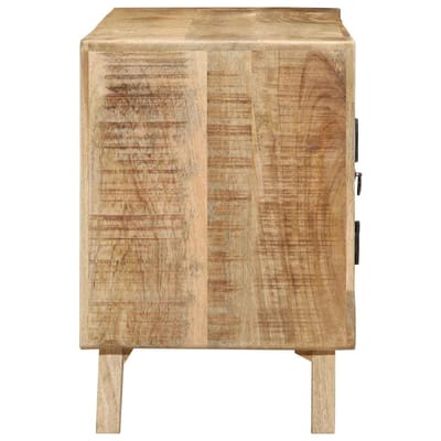vidaXL - Tv-meubel - 105x46x32 - cm - massief - ruw - mangohout