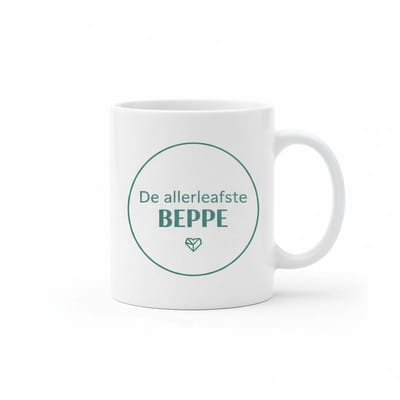 De Allerleukste Beppe 330ml Mok - Charmante en Hartelijke Cadeaumok voor Oma