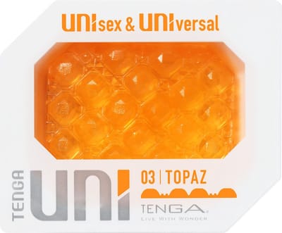 Tenga Uni Topaz Masturbator en Vingersleeve voor Intens Genot