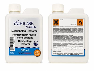 Yachtcare NanoS Dekbeslag-Restorer 500 ml – Bescherming en Opfrissing voor Antislip Dekken