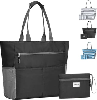 Dailygoods- Strandtas met Rits - Shopper Dames - Waterdichte