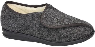 Josef Seibel -Heren - antraciet grijs - pantoffels & slippers - maat 39