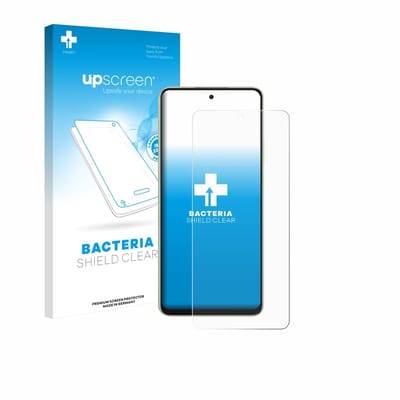 upscreen - Screenprotector voor Oppo A5 Energy - Folie Beschermfolie transparant antibacterieel