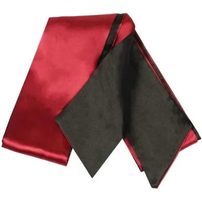 Zijden Oogmasker Savour Oogpleisters Schattige Blinddoek Zijden Lint Satijn Zijde Slaapmasker Sexy Voor Vrouwen Cadeau Verrassing Hoge Kwaliteit rood zwarte kleur