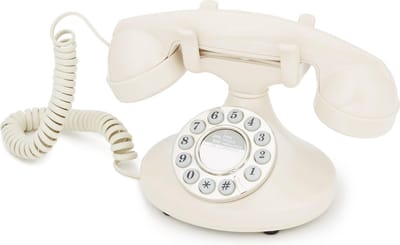 GPO 1922 PEARL Elegante Retro vaste telefoon - met druktoetsen