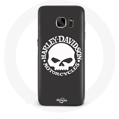 Samsung Galaxy S7 hoesje Harley Davidson Motors Schedel