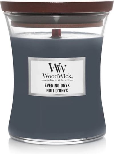 Woodwick medium candle - Evening Onyx