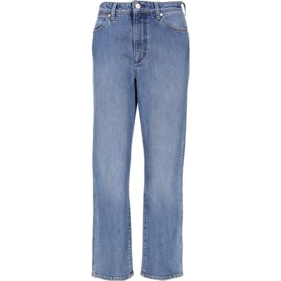 Wrangler - Maat W25 X L32 - THE RETRO Mom fit Dames Jeans