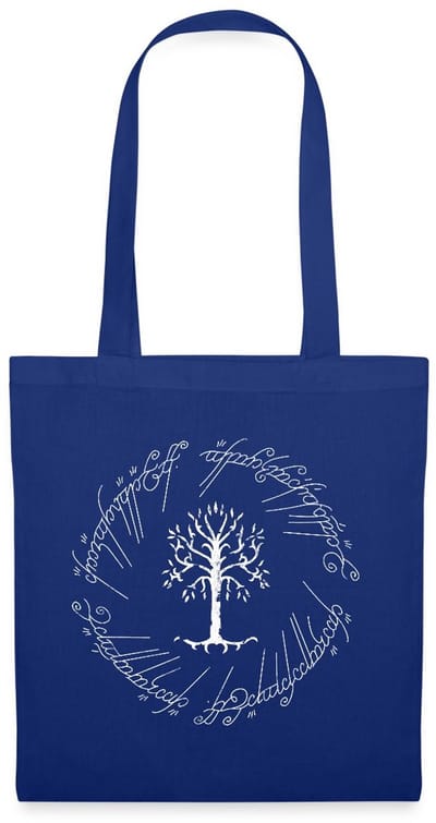 The Lord Of The Rings De Witte Boom Van Gondor Tas Van Stof Schoudertas