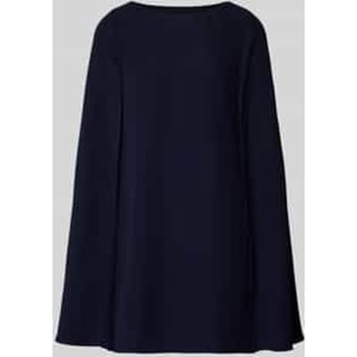 Cocktailjurk met ronde hals model 'PETRA'