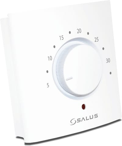 Salus ERT20TXB Gemakkelijke Draadloze Thermostaat met draaiknop