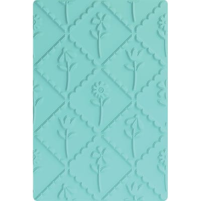 Sizzix Multi-Level Embossing sjabloon "Framed Florals"