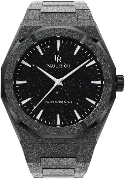 Paul Rich Frosted Star Dust II Void Black VOID03 horloge