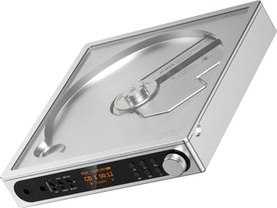 FiiO DM15 R2R - Portable CD Player - 24-Bit R2R DAC - Bluetooth - Silver