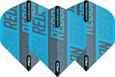 Red Dragon Hardcore XT Blue & Black Print - Dart Flights