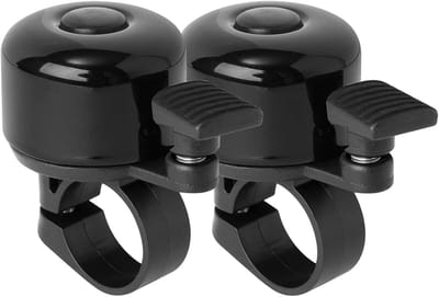 EXCITAT Fietsbel - Fietsaccessoire - Mini - Waterdicht - Voor mountainbikes en scooters - 2 stuks