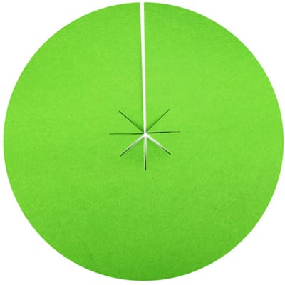 Worteldoek Schijf - Anti-Onkruid Boomring - Vilt Boommat voor Planten en Potten - Ø 30 cm - 12 Stuks- groente