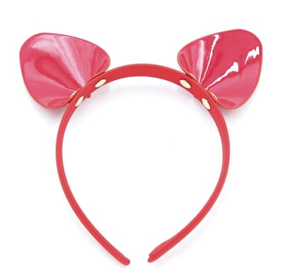 Smart Moves - Diadeem met Kattenoortjes - Rood