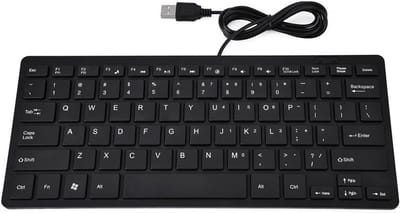 Ultradun USB Toetsenbord 78 Toetsen - Bedraad Mini Toetsenbord voor PC en Laptop