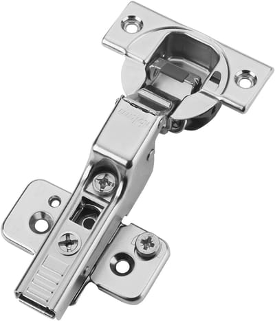 Set BLUM middenpotscharnier 71B3650 110° met automatische sluiting incl. montageplaat met excentrische verstelling 173H7100
