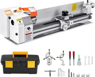 Metaaldraaibankmachine 8,7 X 39 Inch Bench Power-Draaibank met Automatische Invoer