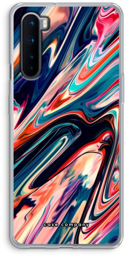 Case Company® - Hoesje geschikt voor OnePlus Nord hoesje - Quantum Being - Soft Cover Telefoonhoesje - Bescherming aan alle Kanten en Schermrand