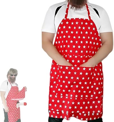 Oneay Schorten met een grappige kokslook, creatief ontworpen schorten met een verrassing in de zakken, leuke schorten met verborgen verrassingen, perfecte cadeaus voor de feestdagen.