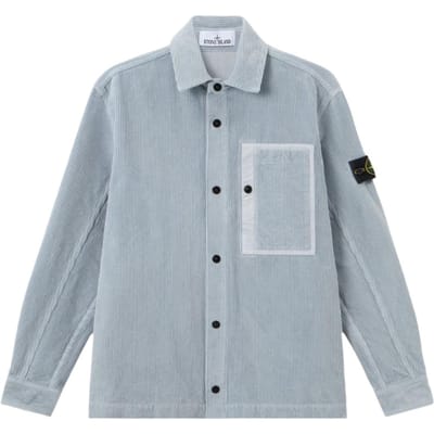 Stone Island Vintage Werkkleding Stijl Corduroy Comfortabele Slim Fit Shirtjas Heren jassen L2S151200016S0212V0049 M