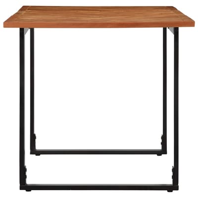 vidaXL - Eettafel - 160x80x75 - cm - massief - acaciahout