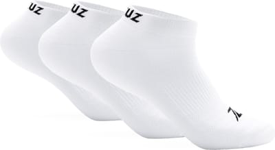 ZEUZ Enkelsokken 3-Pack - Sokken - Sportsokken Heren & Dames - Wit - Small