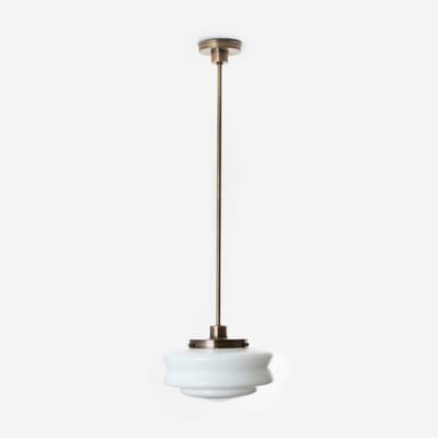 Hanglamp Grote Tol 20's Brons - Art Deco Trade