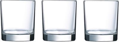 Arcoroc Drinkglazen/waterglazen - 18x - transparant - 300 ml - Glazen - Drinkglas/waterglas/tumblerglas
