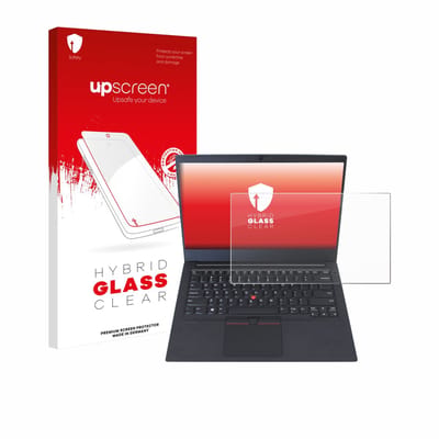 upscreen - Screenprotector voor Lenovo ThinkPad E14 Gen 1 - Folie Beschermfolie Beschermglas transparant