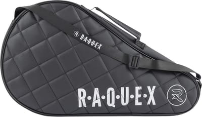 Gewatteerde padeltas voor padelrackets - Luxe imitatieleer, Bescherming & Organisatie
