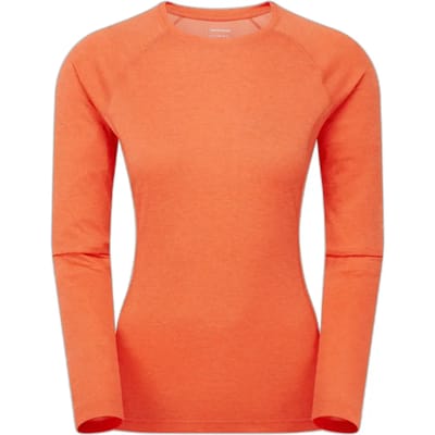 Montane Dart T-shirt Met Lange Mouwen Oranje L Vrouw