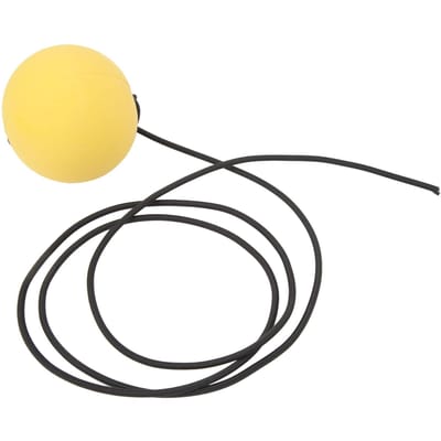 Balle de Lacrosse Sportive PVC Souple Balle de Massage Outil de Libération Myofasciale avec Corde pour Intérieur et Extérieur