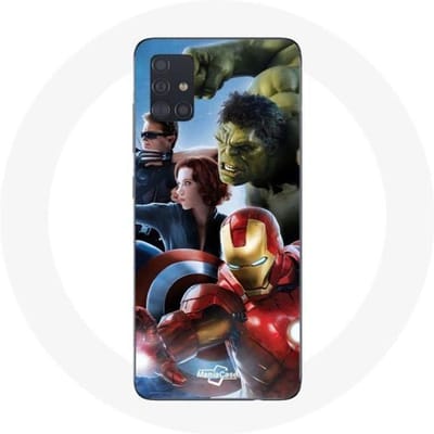 Coque Samsung Galaxy A51 Avengers l'ère d'ultron zwart